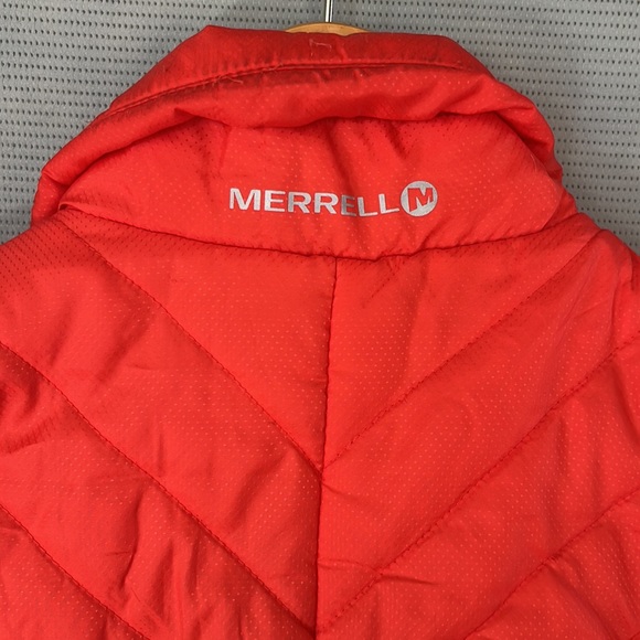 Merrell Inertia full zip Thinsulate puffer vest - bright cayenne / coral - Picture 6 of 6